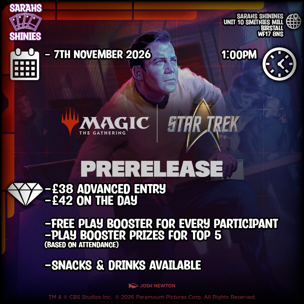 MTG: Star Trek - Pre Release Ticket (07/11/2026 @ 1pm)