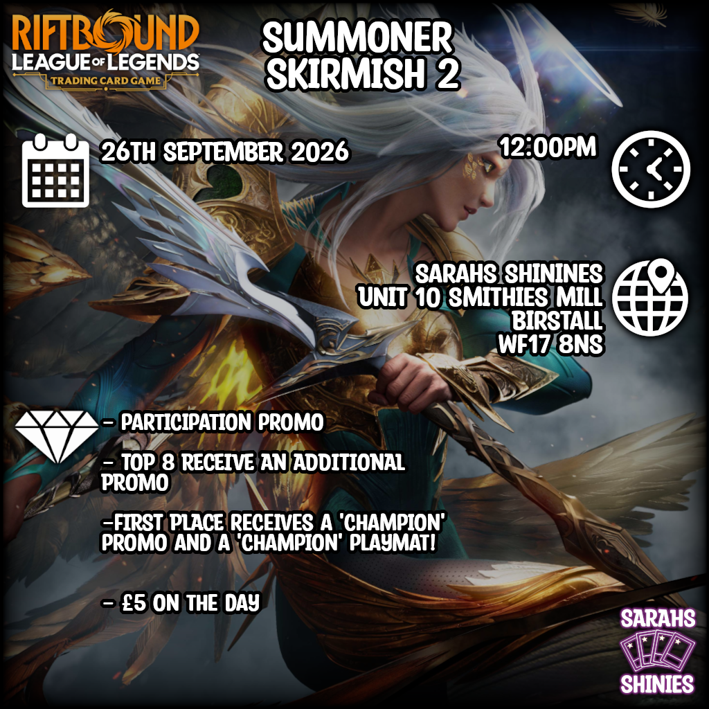 Riftbound - Summoner Skirmish 2 - Ticket (26/09/2026 @ 12:00pm)