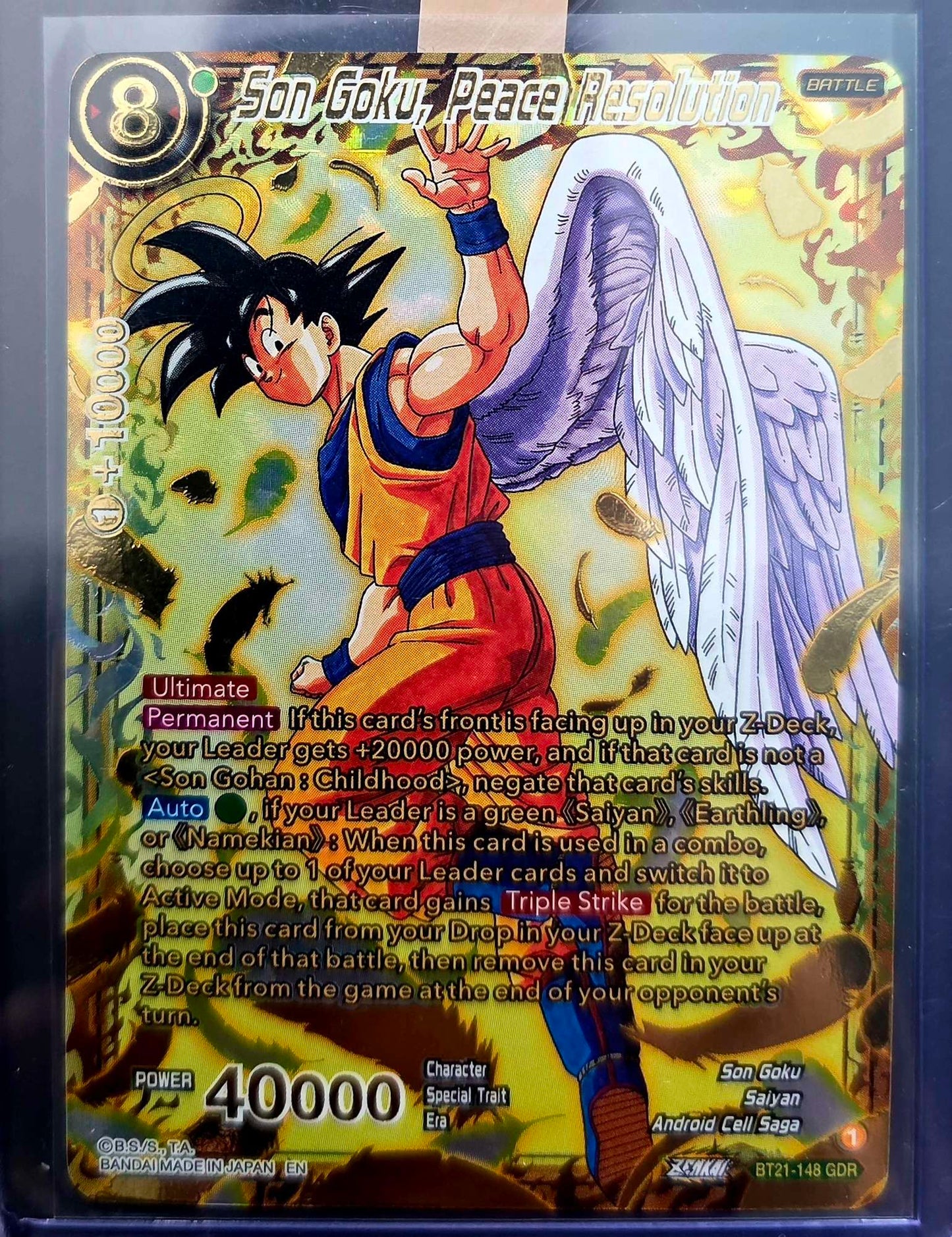 Son Goku, Peace Resolution (BT21-148 GDR)