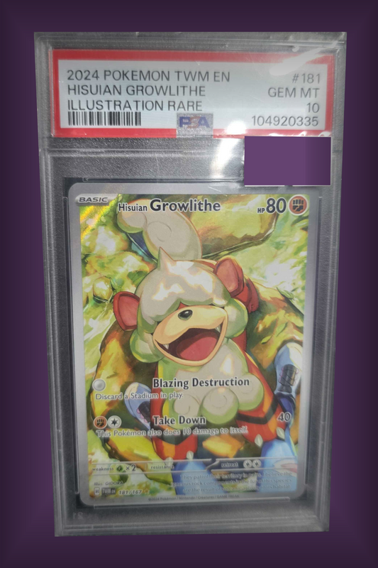 Growlithe 181 - PSA 10
