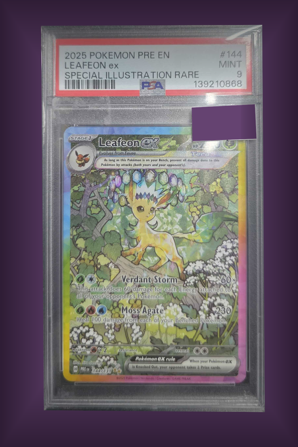 Leafeon 144 - PSA 9