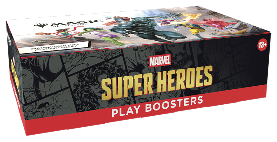 MTG:  Marvel Super Heroes Play Booster Display