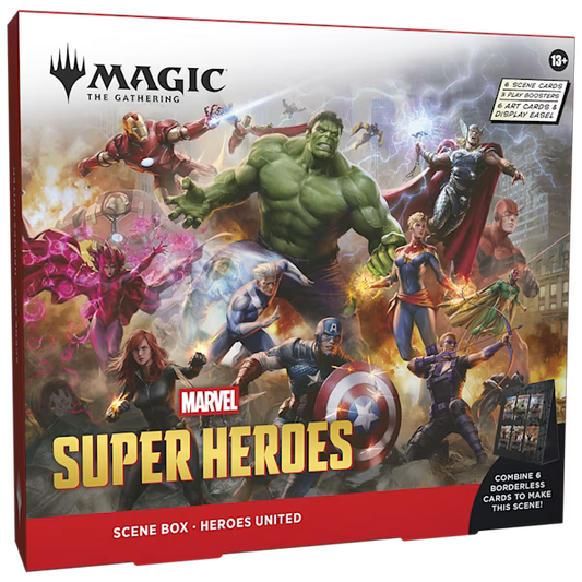 MTG:  Marvel Super Heroes Scene Box