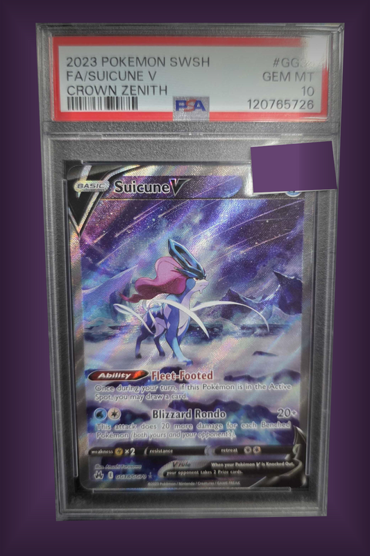 Suicune GG38 - PSA 10