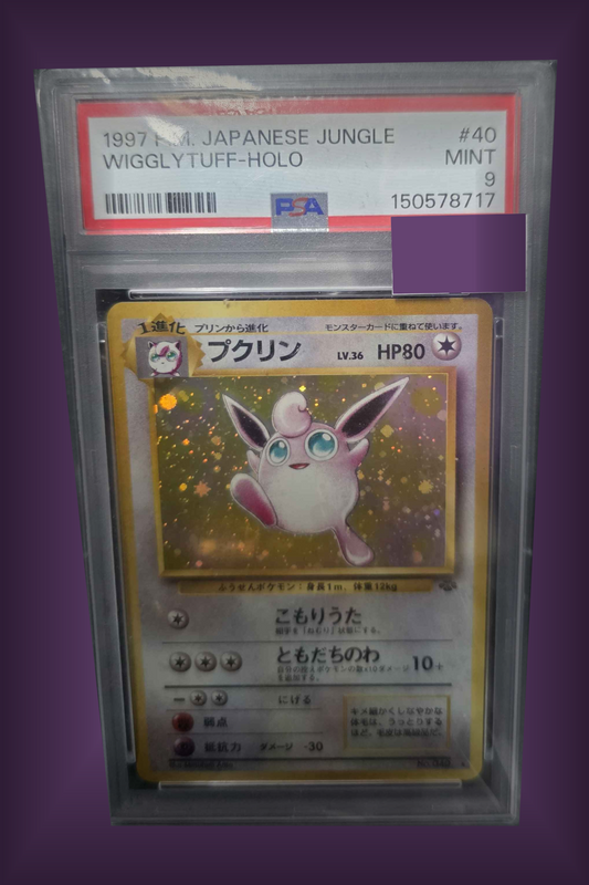 Wigglytuff no.40 - PSA 9