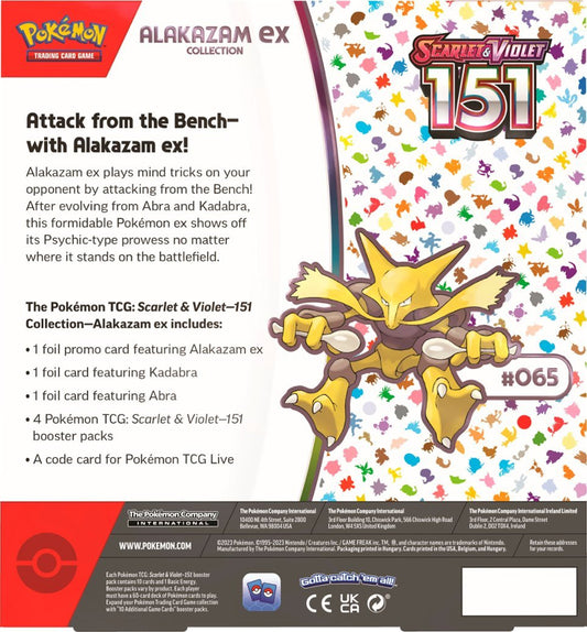 151 Alakazam Ex Box - CASE image 1