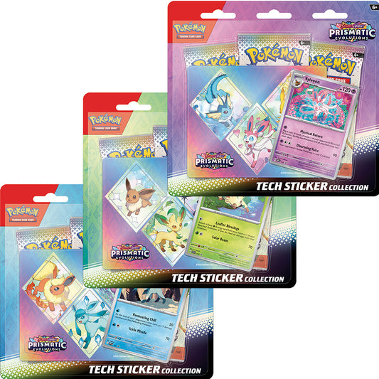 Prismatic Evolutions Tech Sticker Collection image 0