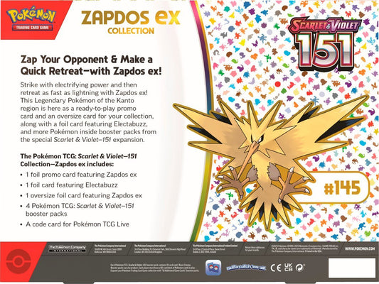 151 Zapdos Ex Box image 1