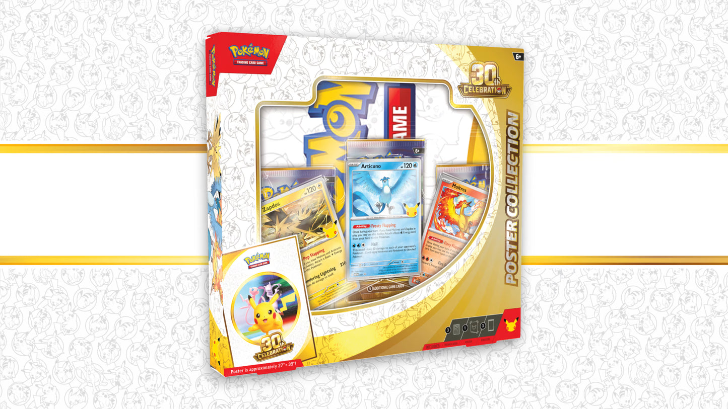 Pokémon - 30th Celebration Poster Collection